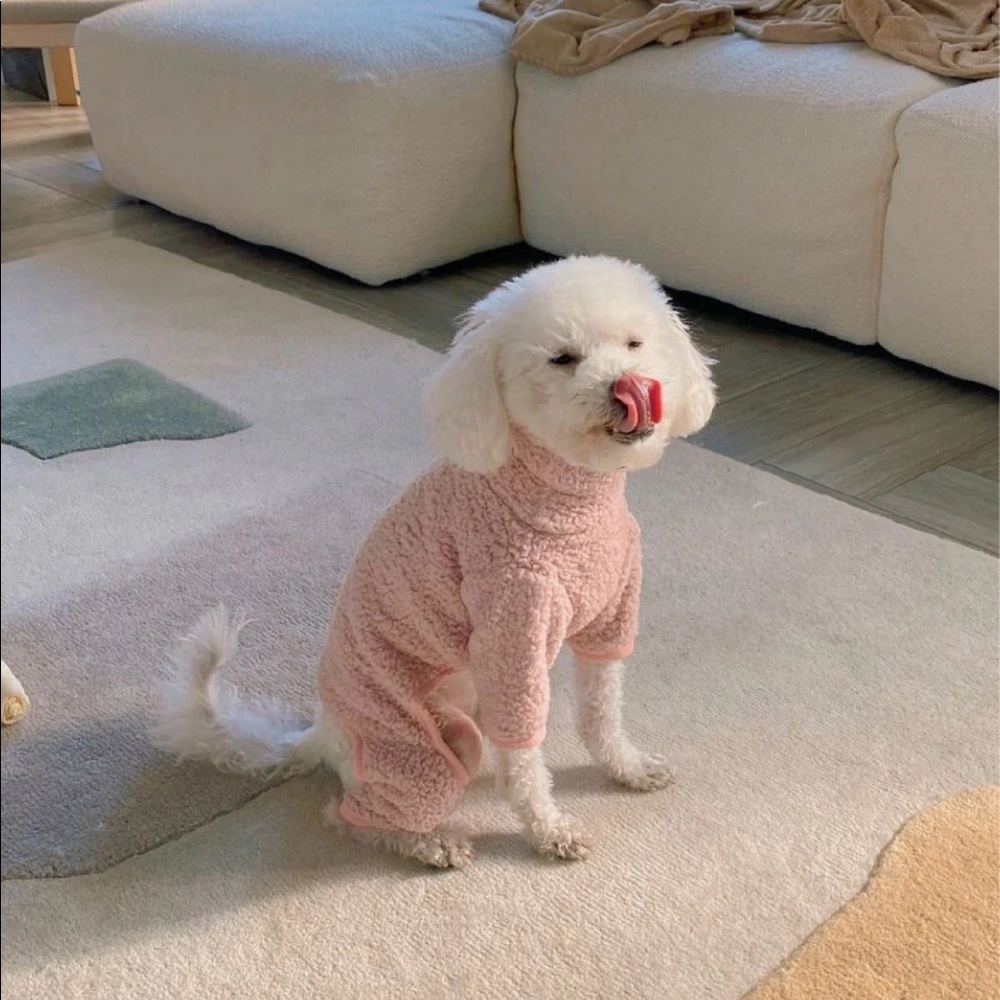 Little Beast Cotton Candy Fleece Onesie